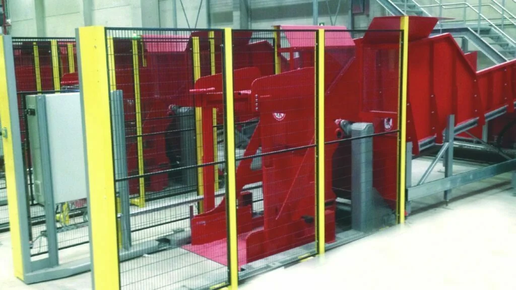 High performance U-PERFORM parcel unloader