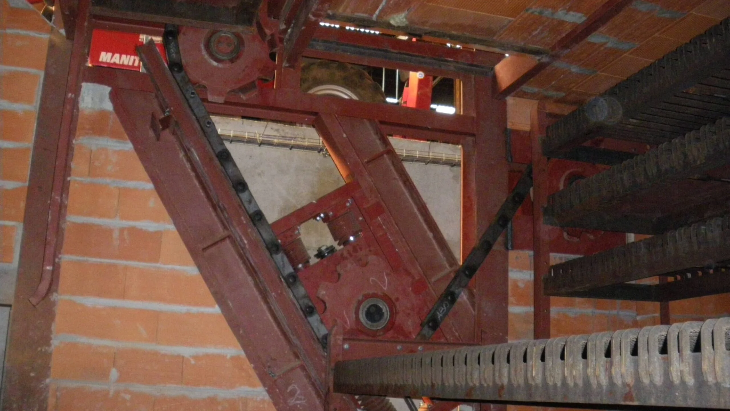Photo d'un tourteau de tension pour séchoir