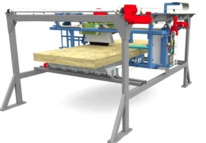 3D model of a gantry for cutting insulating panels